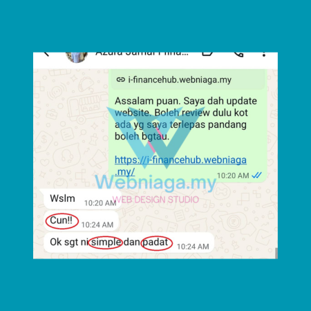 Testimoni pelanggan Webniaga 7